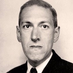 famous ghostwriter H.P. Lovecraft