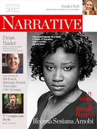 narrative magazine cover