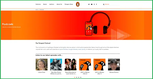 penguin literary podcast