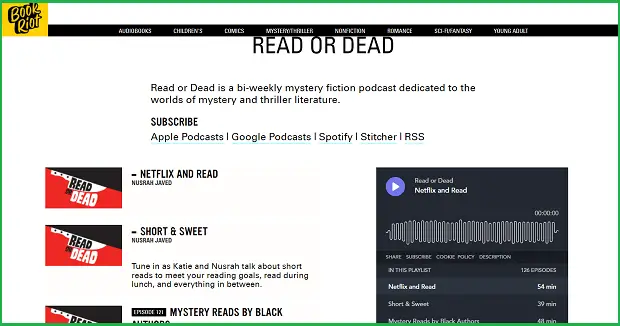 read or dead podcast