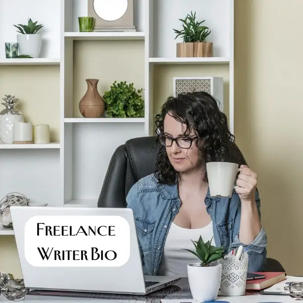 How To Create a Freelance Writer Bio - featured image