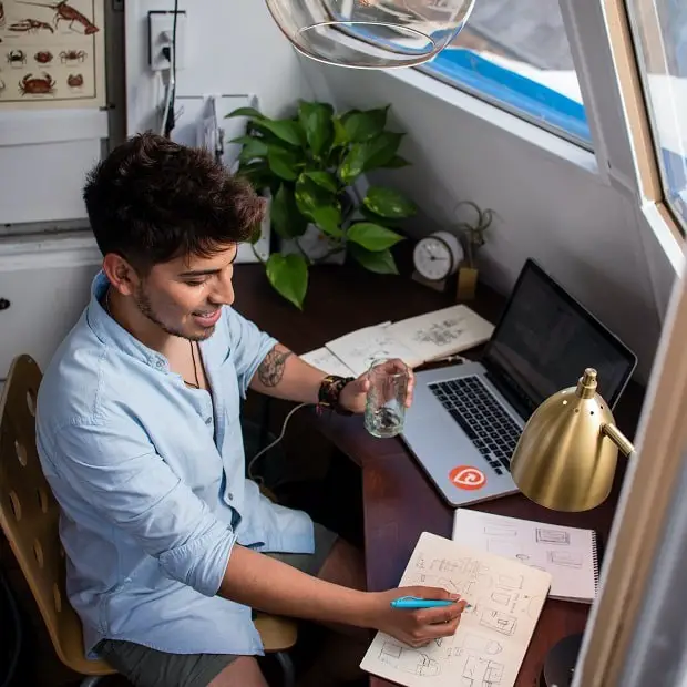 work-from-home setup - featured image