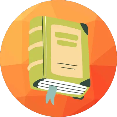 book reading and research icon