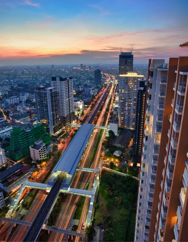 real estate infrastructure in bangkok