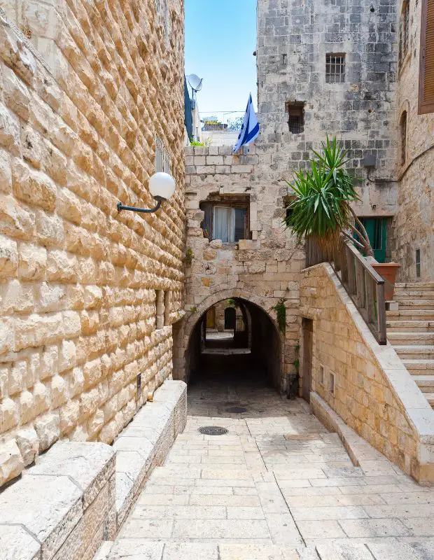 an old street in Jerusalem