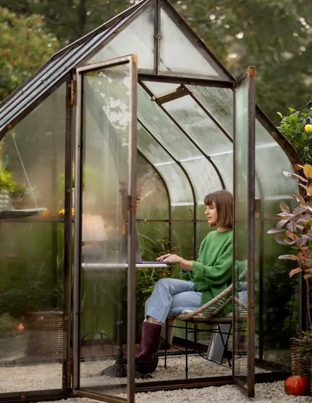 green house remote office example