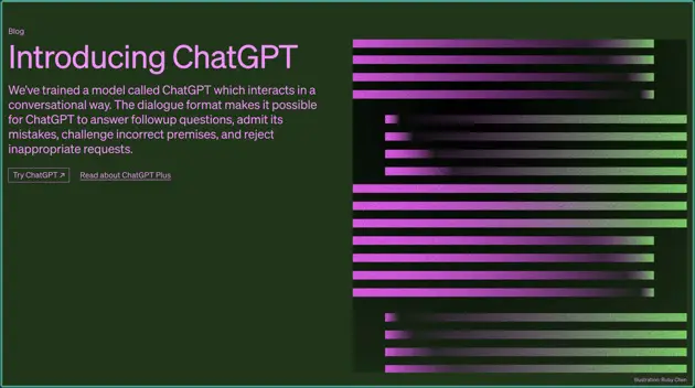 ChatGPT screenshot